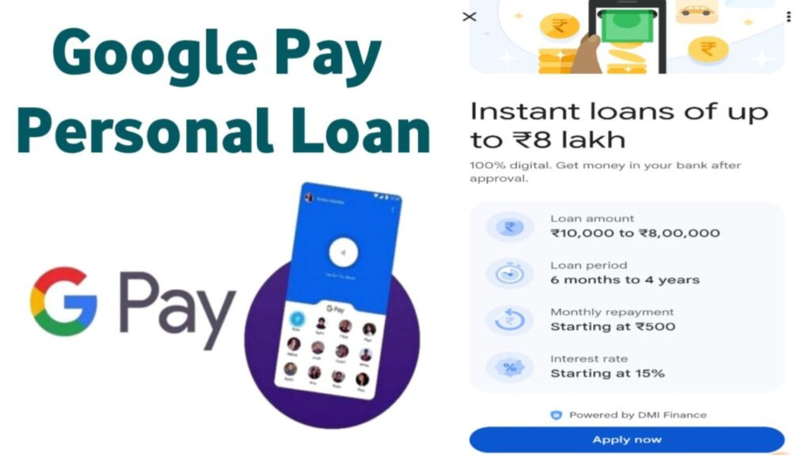 Google Pay Loan EMI